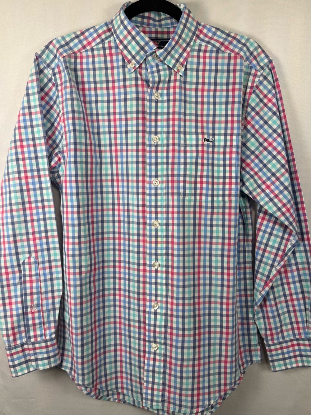 Vineyard Vines Classic Fit Tucker Shirt Plaid Button Down Men’s Small